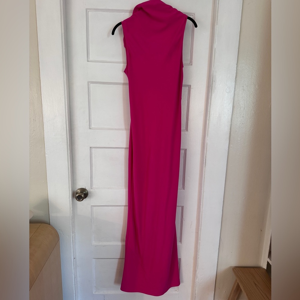 Staud Shannon Dress - Magenta XS - Picture 4 of 7